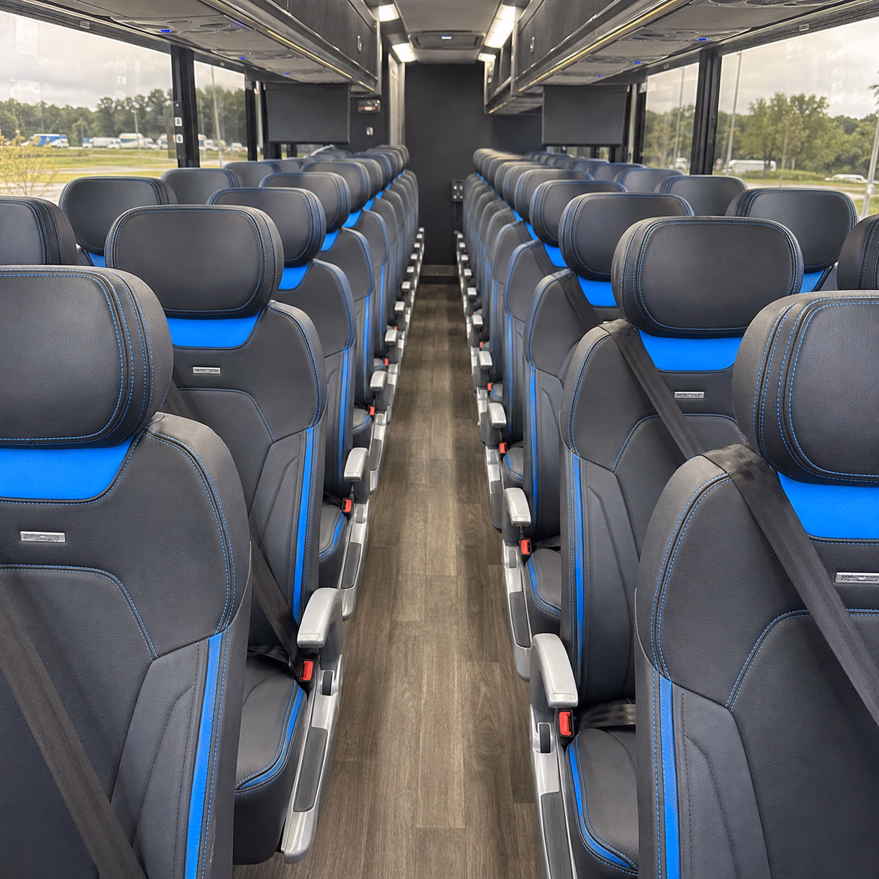charter bus rentals airport transfers at miami international airport mia