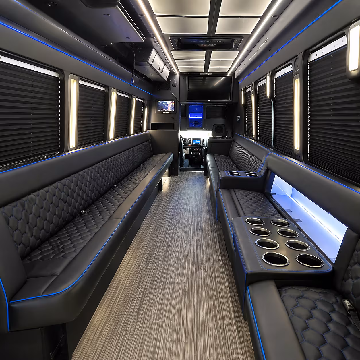 miami beach party bus rentals inside